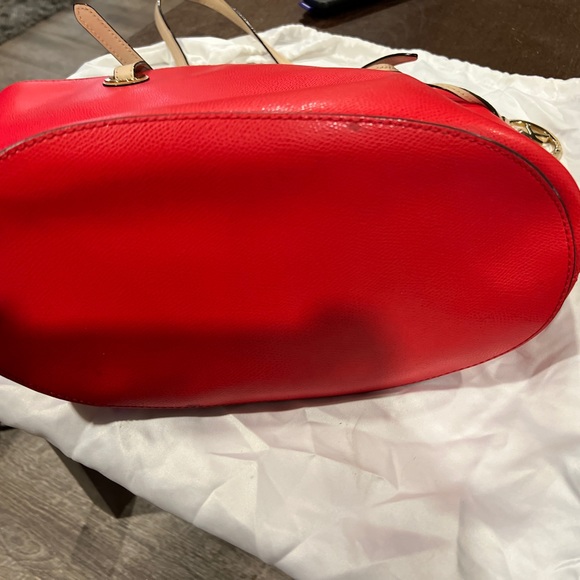 Michael KORS red tote new with tags and bag - Picture 5 of 6